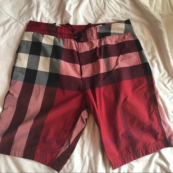 burberry brit swim trunks